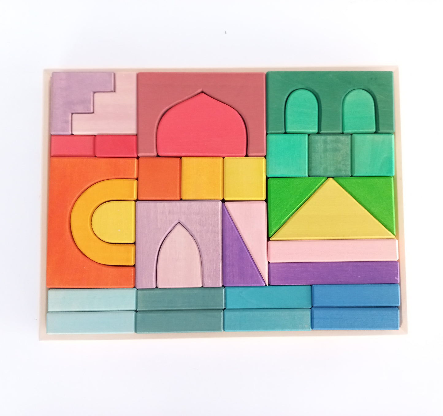 Fortress Block Set - Rainbow