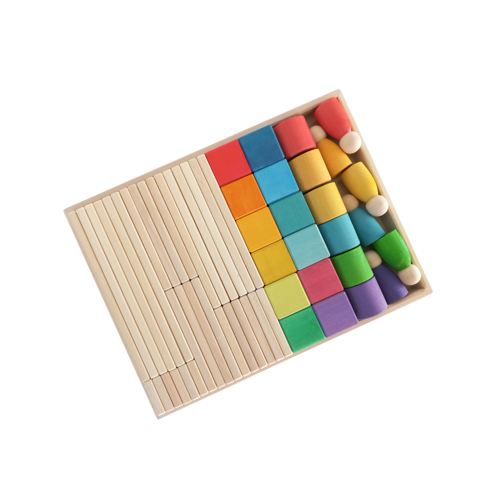 Building Bundle - Rainbow & Natural