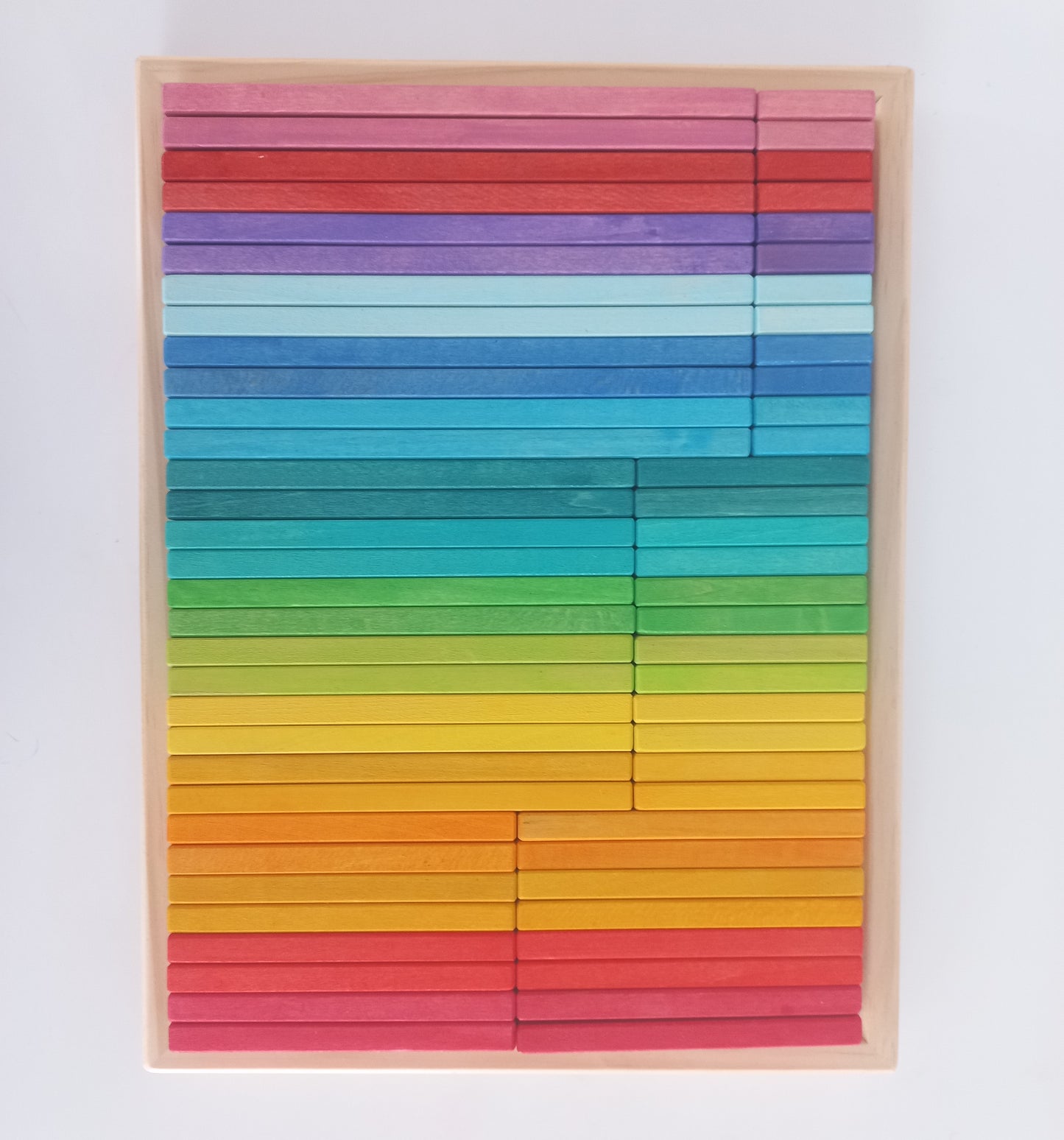 Rainbow Building Planks