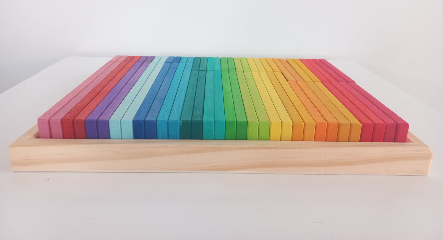 Rainbow Building Planks