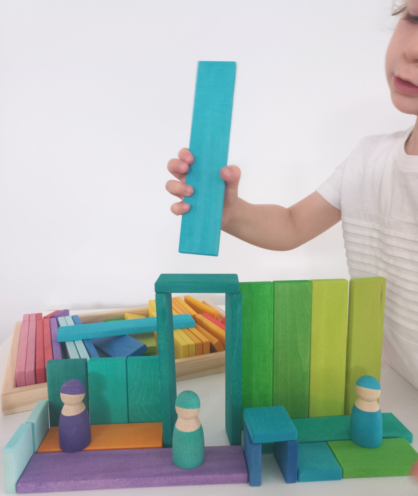 Rainbow Building Planks