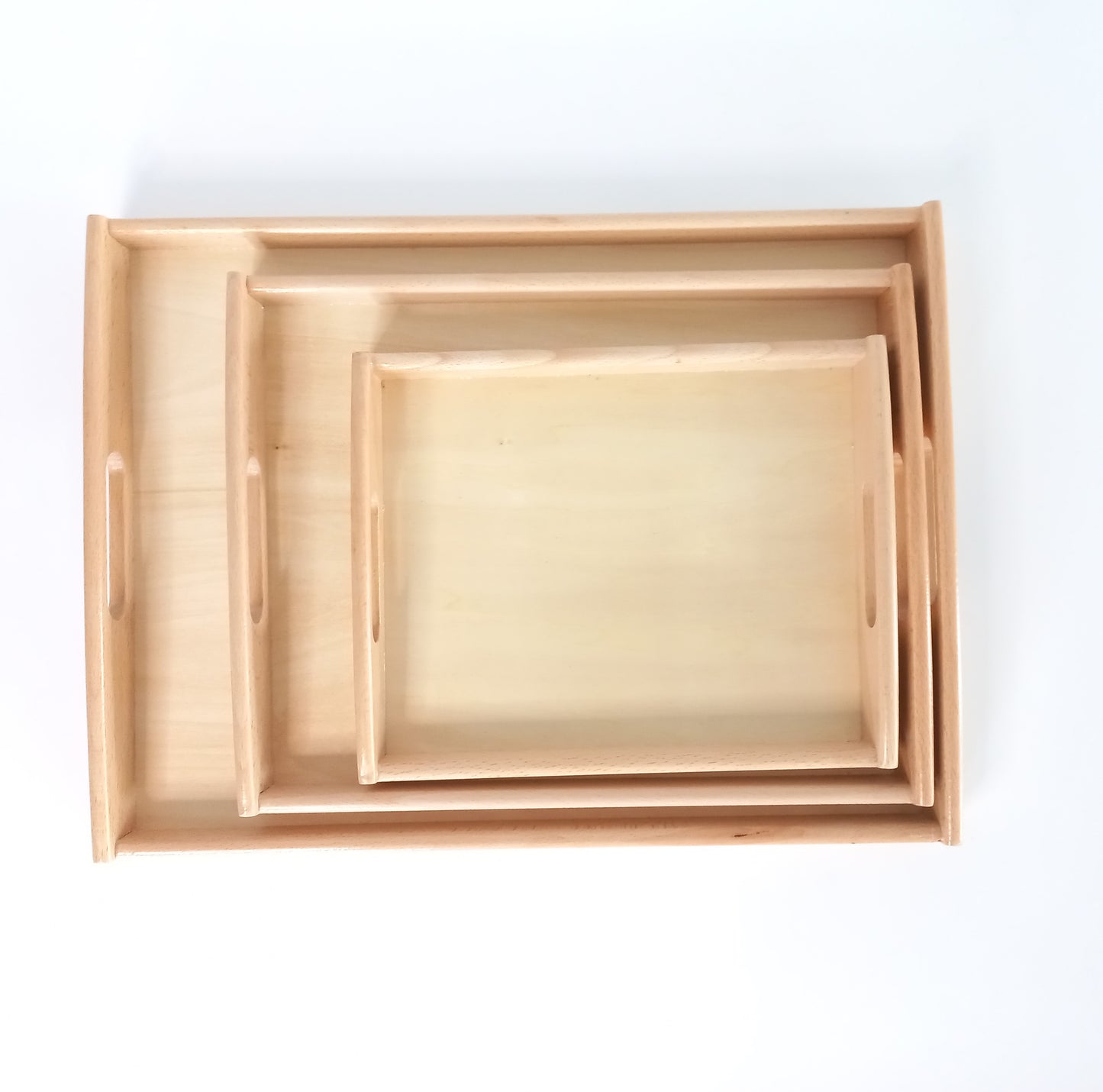 Rectangular Wooden Play Tray
