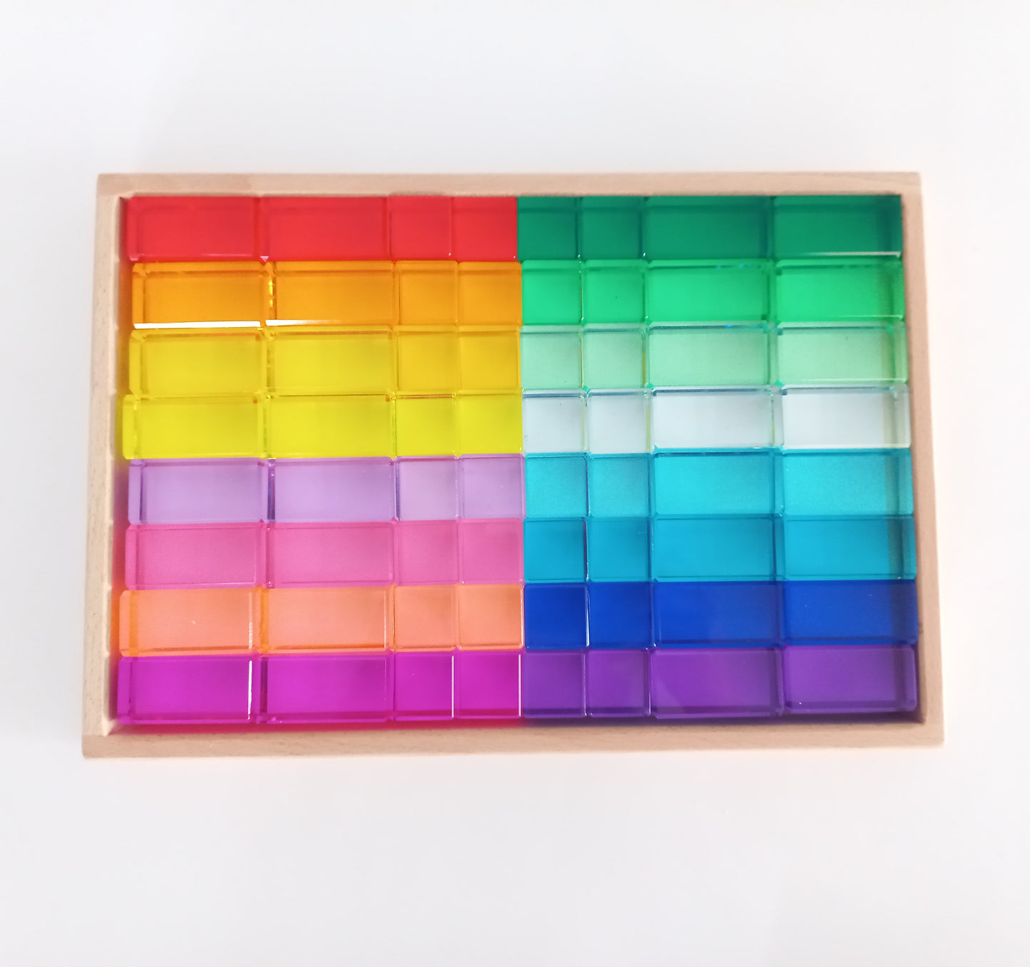 Acrylic Mixed Block Set - Multicolour