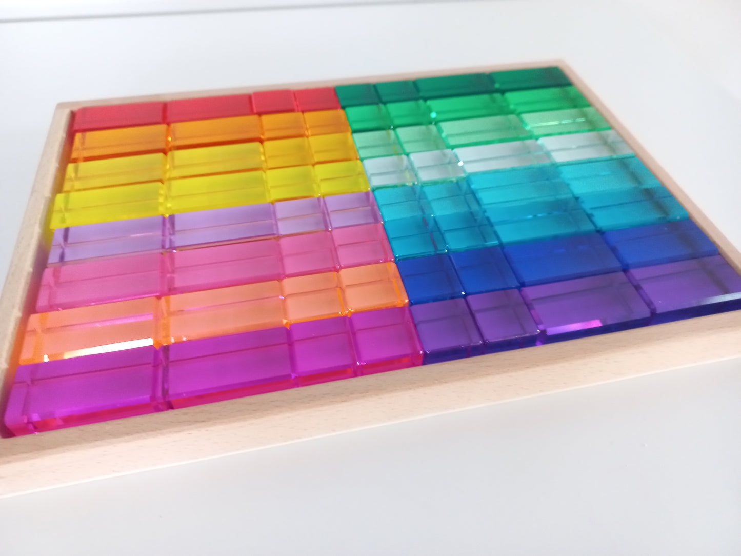 Acrylic Mixed Block Set - Multicolour