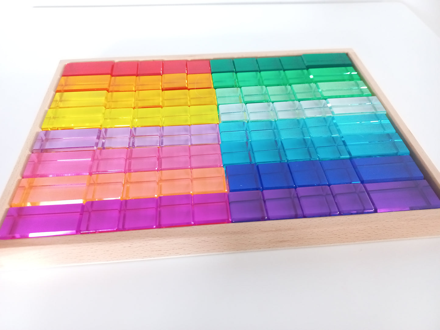 Acrylic Mixed Block Set - Multicolour