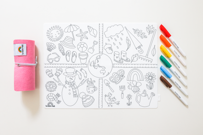 Scribble Mat - Seasons