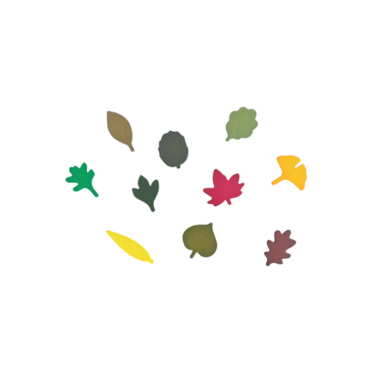 Wooden Leaves Set