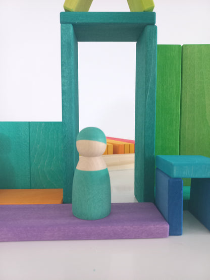 Rainbow Building Planks