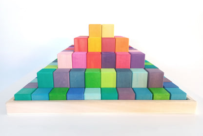 PRE-ORDER - Rainbow Pyramid Blocks