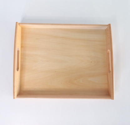 Rectangular Wooden Play Tray